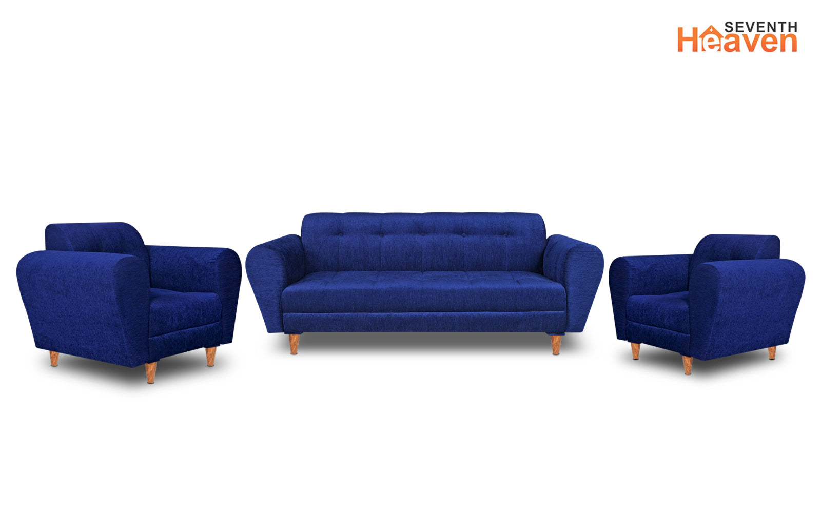 Milan 5 Seater Sofa Set ( 3 + 1 + 1 )