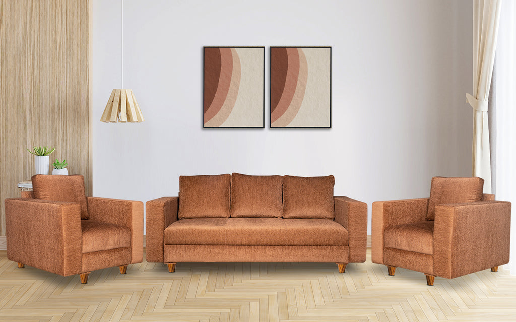 Rio 5 Seater Sofa Set (3+1+1)