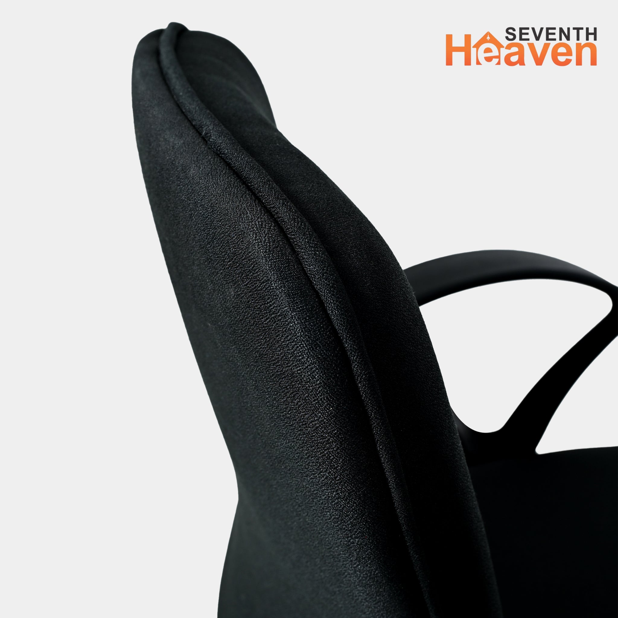 Titan Mid-Back Office Chair – Ergonomic Design with Dual Foam Support  (Black)