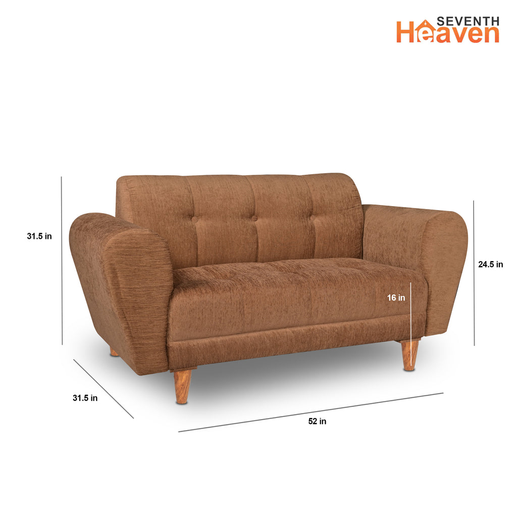 Milan (3+2) Seater Sofa - ( Premium Molfino Fabric- Beige )