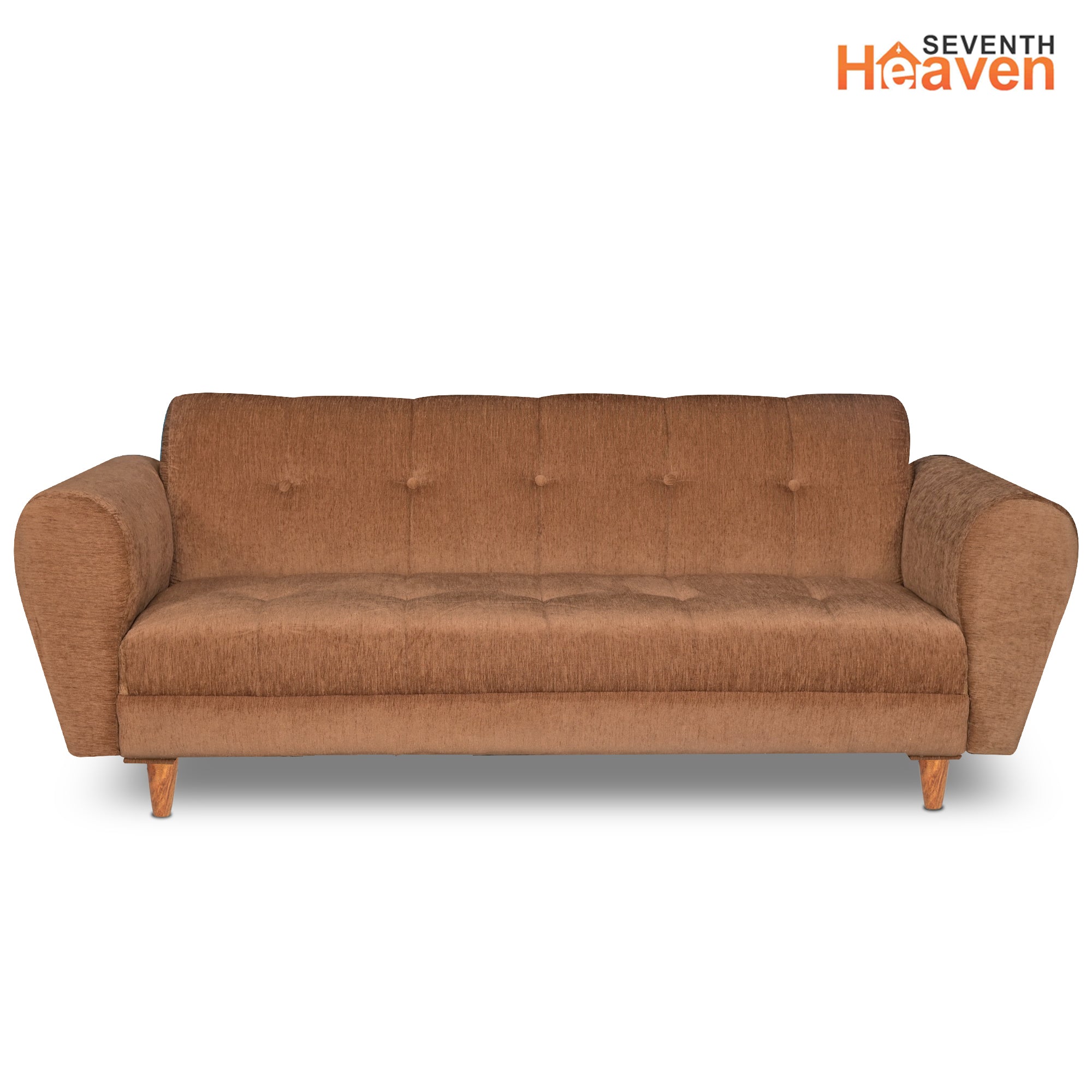 Milan (3+2) Seater Sofa - ( Premium Molfino Fabric- Beige )