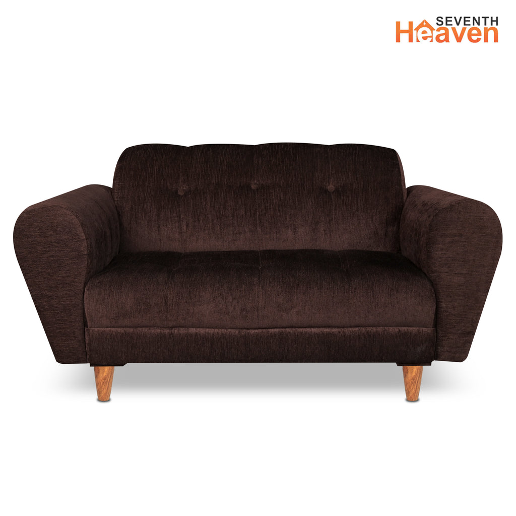 Milan (3+2) Seater Sofa - ( Premium Molfino Fabric- Brown )