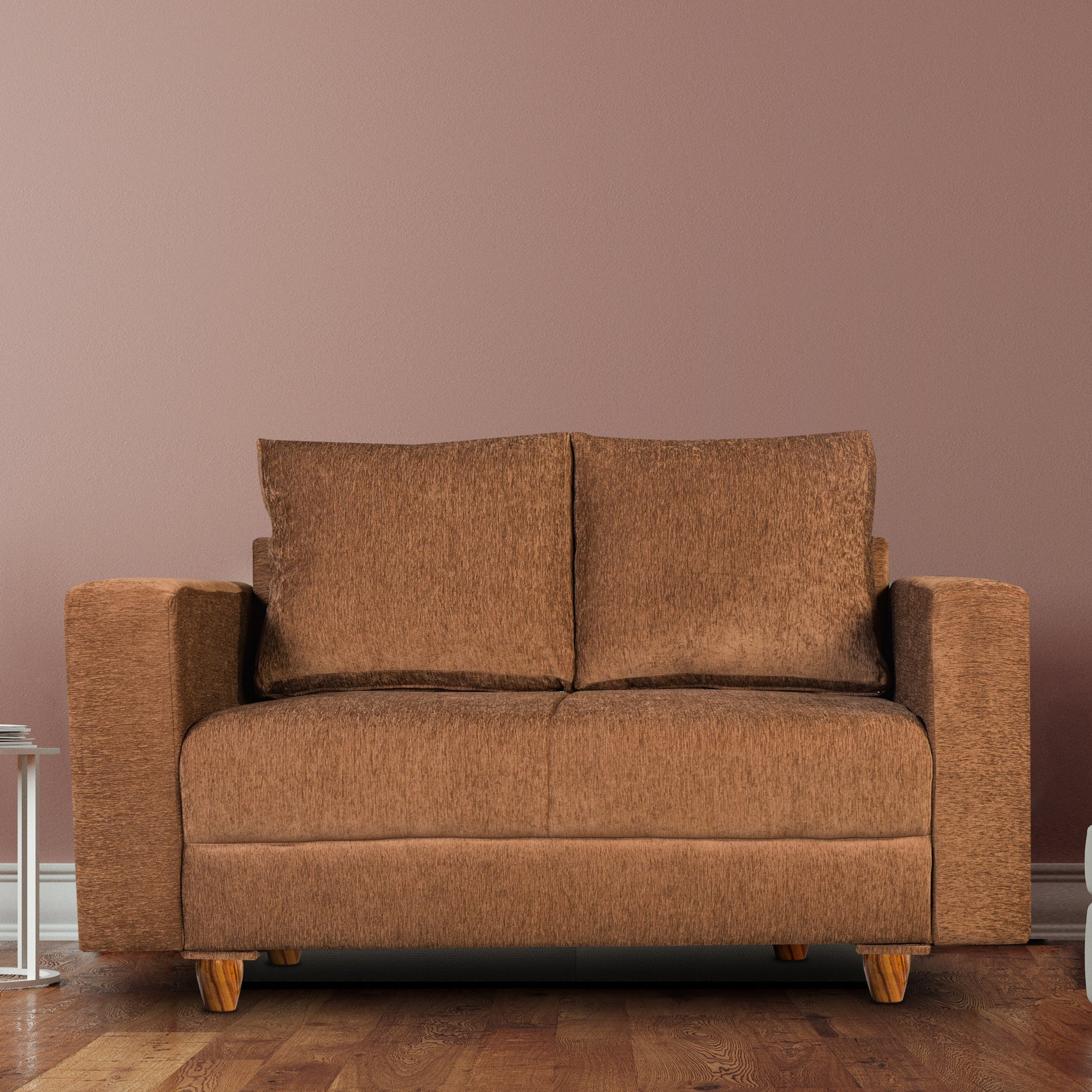 Rio 5 Seater Sofa- (3+2) ( Premium Molfino Fabric- Beige )