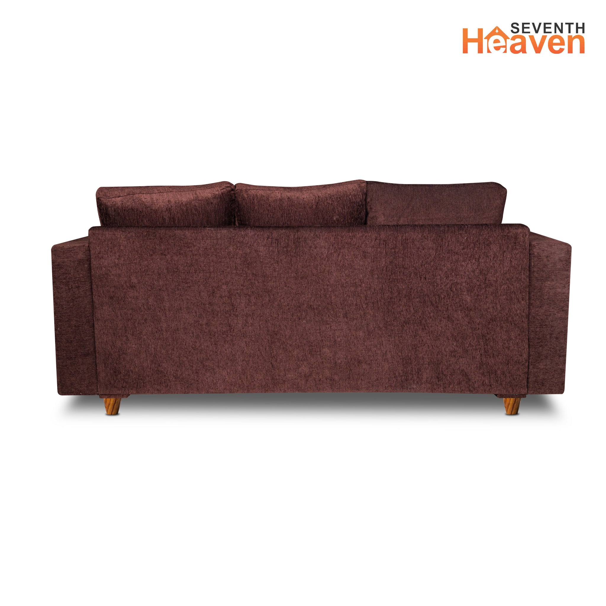 Rio 5 Seater Sofa- (3+1+1) ( Premium Molfino Fabric- Brown )