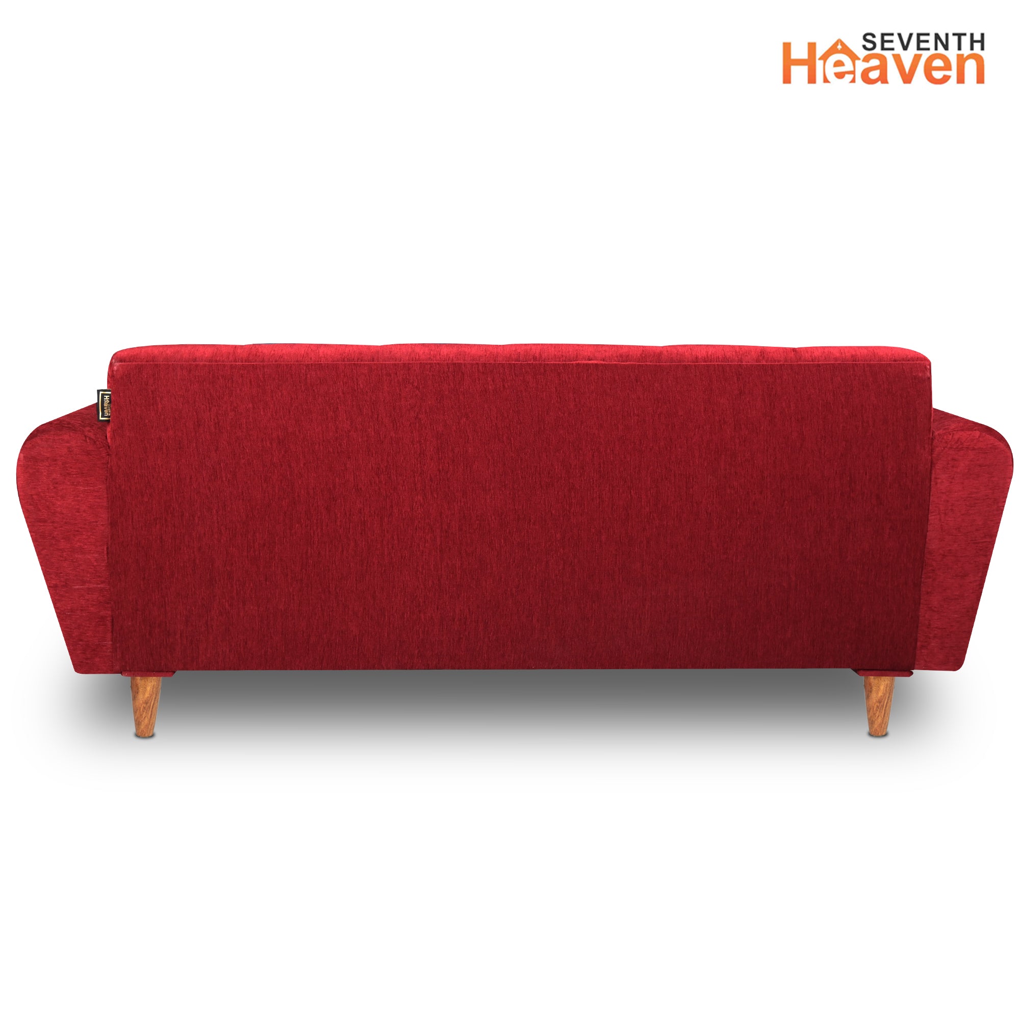 Milan (3+2) Seater Sofa - ( Premium Molfino Fabric- Maroon )