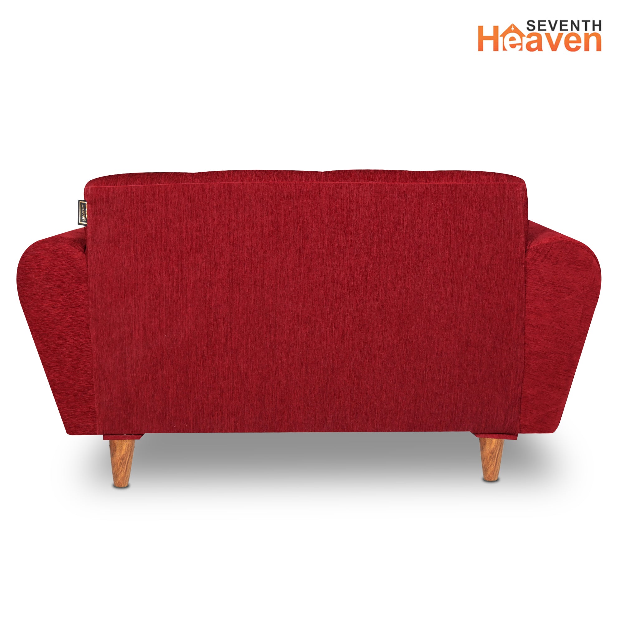 Milan (3+2) Seater Sofa - ( Premium Molfino Fabric- Maroon )