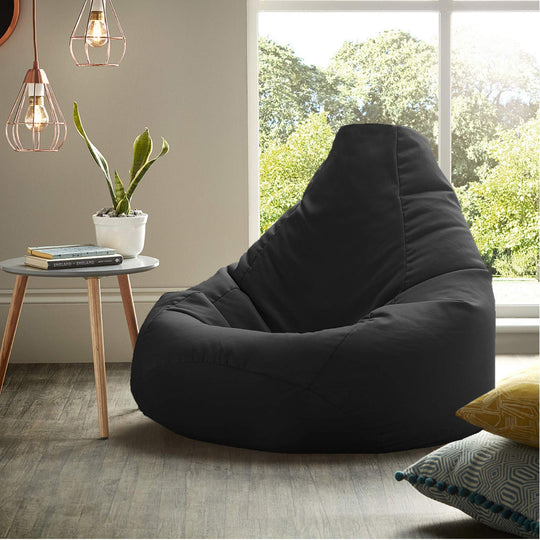 Buy Stripes Fur Bean Bag Chairs For Adults Couch Sofa (Grey, XXXL) at 40%  OFF Online | Wooden Street