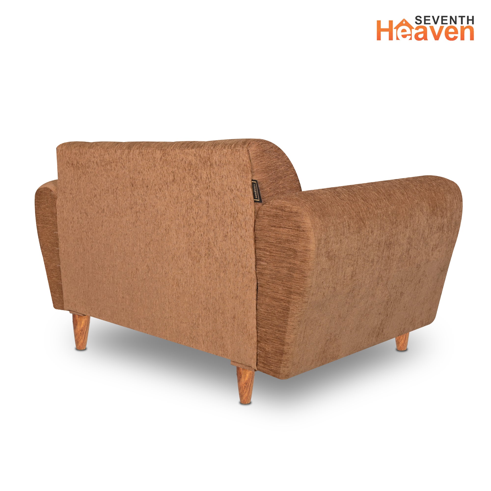 Milan 5 Seater Sofa Set, Chenille Molfino Fabric (Finish Color - Beige, Style - 3 + 2)